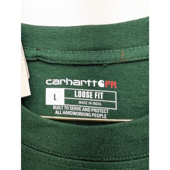 NWT Carhartt Flame Resistant Force Loose Fit LS Midweight Graphic T-Shirt Large - Picture 5 of 6